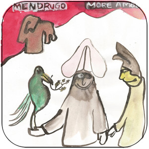 Mendrugo More Amor Album Cover Sticker