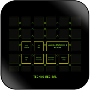 METAFIVE Techno Recital Album Cover Sticker METAFIVE Techno Recital Album Cover Sticker