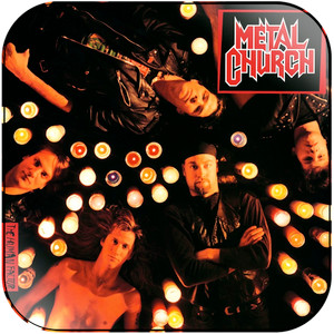Metal Church The Human Factor Album Cover Sticker