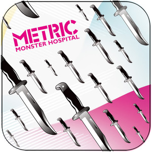 Metric Monster Hospital Album Cover Sticker Metric Monster Hospital Album Cover Sticker