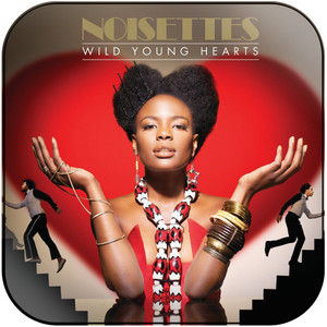 Noisettes Wild Young Hearts Album Cover Sticker Noisettes Wild Young Hearts Album Cover Sticker