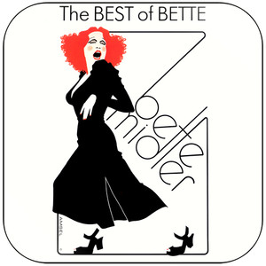 Bette Midler The Best Of Bette Album Cover Sticker Bette Midler The Best Of Bette Album Cover Sticker