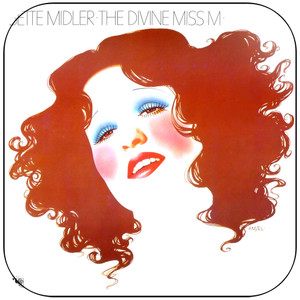 Bette Midler The Divine Miss M Album Cover Sticker Bette Midler The Divine Miss M Album Cover Sticker