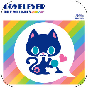 THE MILKEES Lovelever Album Cover Sticker