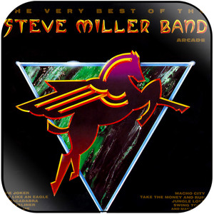 Steve Miller Band The Very Best Of The Steve Miller Band Album Cover Sticker