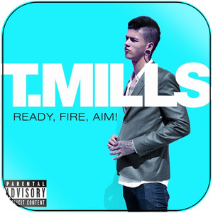 T Mills Ready Fire Aim-4 Album Cover Sticker