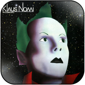 Klaus Nomi In Concert Album Cover Sticker