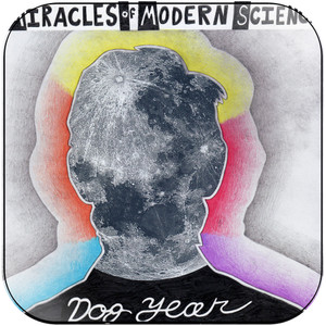 Miracles of Modern Science Dog Year Album Cover Sticker Miracles of Modern Science Dog Year Album Cover Sticker