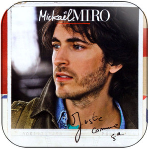 Mickael Miro Juste Comme A Album Cover Sticker Mickael Miro Juste Comme A Album Cover Sticker