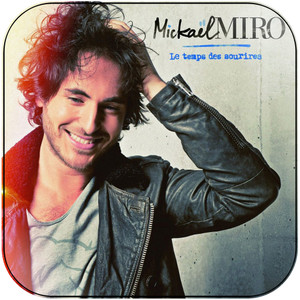 Mickael Miro Le Temps Des Sourires Album Cover Sticker Mickael Miro Le Temps Des Sourires Album Cover Sticker