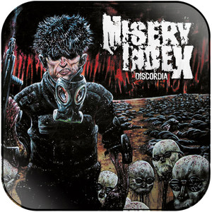 Misery Index Discordia Album Cover Sticker Misery Index Discordia Album Cover Sticker