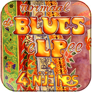 Normaal De Blues Elpee Album Cover Sticker Normaal De Blues Elpee Album Cover Sticker