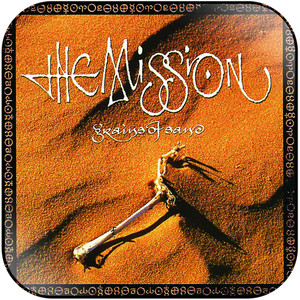 The Mission Grains Of Sand Album Cover Sticker The Mission Grains Of Sand Album Cover Sticker