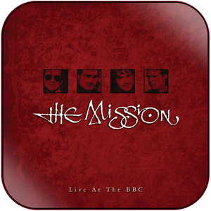 The Mission Live At The Bbc Album Cover Sticker The Mission Live At The Bbc Album Cover Sticker