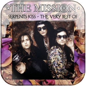 The Mission Serpents Kiss The Very Best Of Album Cover Sticker The Mission Serpents Kiss The Very Best Of Album Cover Sticker