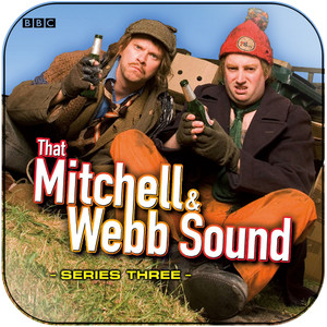 David Mitchell and Robert Webb That Mitchell Webb Sound Series Three Album Cover Sticker David Mitchell and Robert Webb That Mitchell Webb Sound Series Three Album Cover Sticker