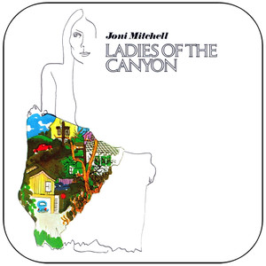 Joni Mitchell Ladies Of The Canyon-2 Album Cover Sticker