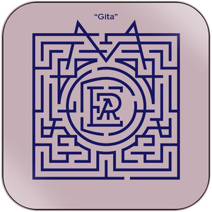 Moderat Gita Album Cover Sticker