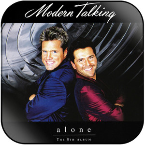 Modern Talking Alone The 8Th Album Album Cover Sticker Modern Talking Alone The 8Th Album Album Cover Sticker