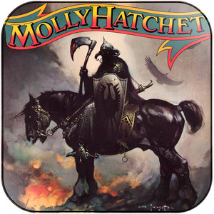 Molly Hatchet Molly Hatchet Album Cover Sticker Molly Hatchet Molly Hatchet Album Cover Sticker