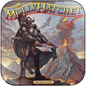 Molly Hatchet The Deed Is Done Album Cover Sticker