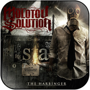 Molotov Solution The Harbinger Album Cover Sticker Molotov Solution The Harbinger Album Cover Sticker