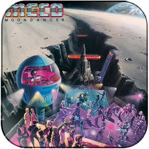 Meco Monardo Moondancer Album Cover Sticker Meco Monardo Moondancer Album Cover Sticker