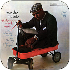 Thelonious Monk Monks Music Album Cover Sticker Thelonious Monk Monks Music Album Cover Sticker