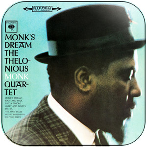 Thelonious Monk Quartet Monks Dream-2 Album Cover Sticker