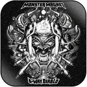 Monster Magnet 4 Way Diablo Album Cover Sticker Monster Magnet 4 Way Diablo Album Cover Sticker