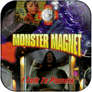 Monster Magnet I Talk To Planets Album Cover Sticker Monster Magnet I Talk To Planets Album Cover Sticker