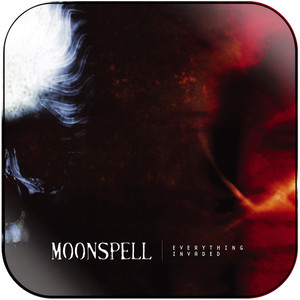 Moonspell Everything Invaded Album Cover Sticker Moonspell Everything Invaded Album Cover Sticker