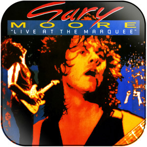 Gary Moore Live At The Marquee Album Cover Sticker