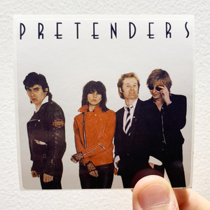 The Pretenders The Pretenders Album Cover Sticker The Pretenders The Pretenders Album Cover Sticker