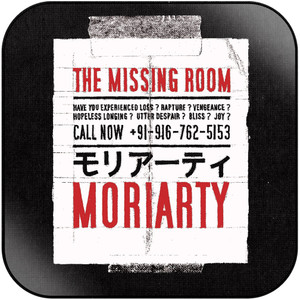Moriarty The Missing Room Album Cover Sticker