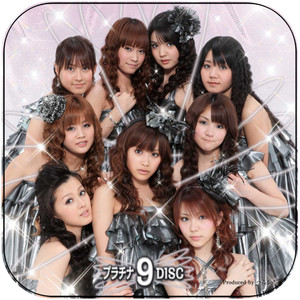 Morning Musume 9 Disc Album Cover Sticker Morning Musume 9 Disc Album Cover Sticker