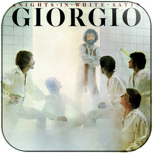Giorgio Moroder Knights In White Satin-1 Album Cover Sticker
