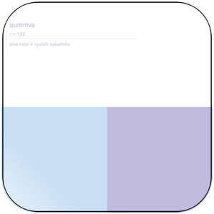 Alva Noto and Ryuichi Sakamoto Summvs Album Cover Sticker Alva Noto and Ryuichi Sakamoto Summvs Album Cover Sticker
