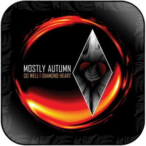 Mostly Autumn Go Well Diamond Heart Album Cover Sticker Mostly Autumn Go Well Diamond Heart Album Cover Sticker