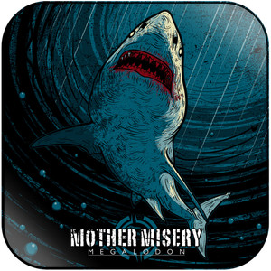 Mother Misery Megalodon Album Cover Sticker Mother Misery Megalodon Album Cover Sticker