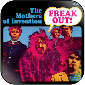 The Mothers of Invention Freak Out Album Cover Sticker The Mothers of Invention Freak Out Album Cover Sticker