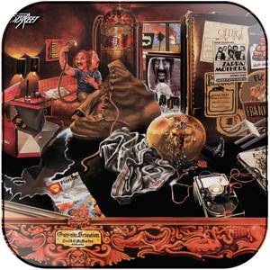 The Mothers of Invention Overnite Sensation Album Cover Sticker The Mothers of Invention Overnite Sensation Album Cover Sticker