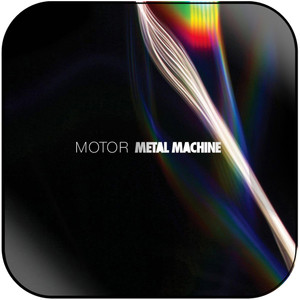 MOTOR Metal Machine Album Cover Sticker MOTOR Metal Machine Album Cover Sticker
