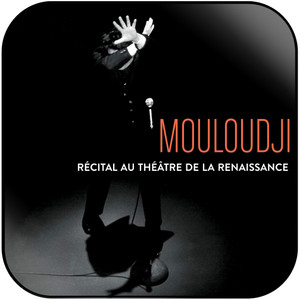 Mouloudji Rcital Au Thtre De La Renaissance Album Cover Sticker Mouloudji Rcital Au Thtre De La Renaissance Album Cover Sticker