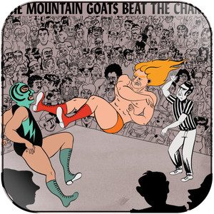 The Mountain Goats Beat The Champ Album Cover Sticker