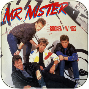 Mr Mister Broken Wings Album Cover Sticker Mr Mister Broken Wings Album Cover Sticker