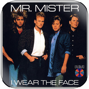 Mr Mister I Wear The Face Album Cover Sticker Mr Mister I Wear The Face Album Cover Sticker