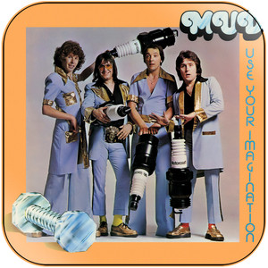 Mud Use Your Imagination Album Cover Sticker