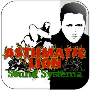 Fermin Muguruza Asthmatic Lion Sound Systema Album Cover Sticker Fermin Muguruza Asthmatic Lion Sound Systema Album Cover Sticker