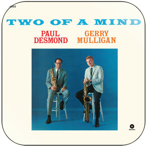 Gerry Mulligan Two Of A Mind Album Cover Sticker Gerry Mulligan Two Of A Mind Album Cover Sticker